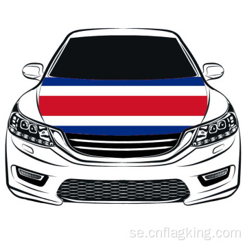 Republikens Costa Rica huvflagga 100 * 150 cm Republikens Costa Rica Car Hood Flag